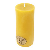 Bienenwachs-Stumpenkerze, 95/45 mm, KERZENFARM HAHN, Brenndauer 15h - luterne.shop