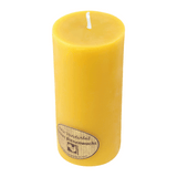 Bienenwachs-Stumpenkerze, 135/65 mm, KERZENFARM HAHN, Brenndauer 39h - luterne.shop