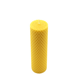100% Bienenwachs Wabenkerze 150/40 mm, KERZENFARM HAHN, Brenndauer 14h