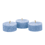 Teelichter Blau, 18/38 mm, 100% pflanzliches Stearin, KERZENFARM HAHN, 4h, 10 St.