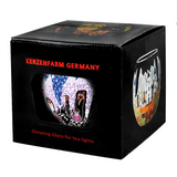 Leuchtglas Penguin, H90 x Ø110 mm, KERZENFARM HAHN