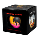 Leuchtglas Elephant with Baby, H90 x Ø110 mm, KERZENFARM HAHN