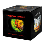 Leuchtglas Butterfly, H90 x Ø110 mm, KERZENFARM HAHN