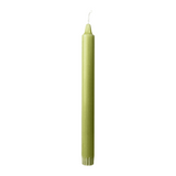PURE Stabkerzen Olive, 250/23 mm, WENZEL, Brenndauer 10h, plastikfrei, 4 St.