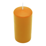 CLASSIC Stumpenkerze Natur, 120/60 mm, WENZEL, Brenndauer 45h, selbstverlöschend