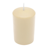 CLASSIC Stumpenkerze Creme, 100/70 mm, WENZEL, Brenndauer 44h, selbstverlöschend
