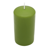 WENZEL CLASSIC Stumpenkerze 150 x 70 mm in Olive