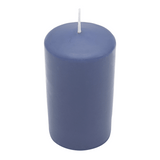 CLASSIC Stumpenkerze Polarblau, 120/80 mm, WENZEL, Brenndauer 69h, selbstverlöschend