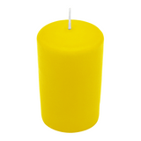 WENZEL CLASSIC Stumpenkerze 150 x 80 mm in Zitrone