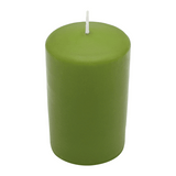 WENZEL CLASSIC Stumpenkerze 150 x 80 mm in Olive