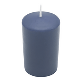 WENZEL CLASSIC Stumpenkerze 150 x 80 mm in Polarblau