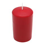 WENZEL CLASSIC Stumpenkerze 150 x 80 mm in Rubin