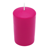 WENZEL CLASSIC Stumpenkerze 150 x 80 mm in Fuchsia