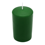 WENZEL CLASSIC Stumpenkerze 150 x 80 mm in Jägergrün