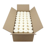 100% ÖKO-Nachfüll-Teelicht aus regionaler Bio-Masse, BIOKEMA, 48/40 mm, Brenndauer ca. 12h, ohne Aluminiumhülle, 72 Stück pro Verpackung - luterne.shop