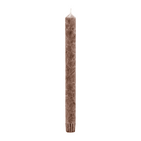 4 Stabkerzen aus Stearin Schlamm, 22/250 mm, KERZENFARM HAHN, durchgefärbt, Brenndauer 10h