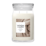 Duftkerze im Glas Warm Cashmere, 567 g, YANKEE CANDLE, Brenndauer bis 80h