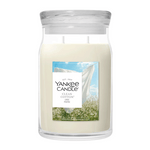 Duftkerze im Glas Clean Cotton, 567 g, YANKEE CANDLE, Brenndauer bis 80h