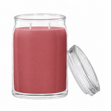 Duftkerze im Glas Red Apple Wreath, 567 g, YANKEE CANDLE, Brenndauer bis 80h