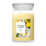 Duftkerze im Glas Lemon Gelato, 567 g, YANKEE CANDLE, Brenndauer bis 80h