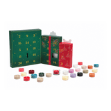 Adventskalender 2026 - 24 Days of Fragrance, YANKEE CANDLE, 24 Duft-Teelichter & 1 Teelichthalter