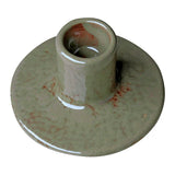 Kerzenhalter für Stabkerzen mit Ø22 mm, Olive, H46/Ø90 mm, Ib Laursen - luterne.shop