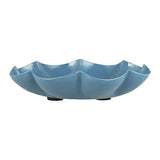 Kerzenhalter für Stumpenkerzen bis zu Ø70 mm, Blume Cornflower, Metall, H27/Ø135 mm, Ib Laursen - luterne.shop