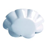 Kerzenhalter für Stumpenkerzen bis zu Ø70 mm, Blume Hellblau, Metall, H27/Ø135 mm, Ib Laursen - luterne.shop