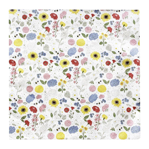 Papierservietten „Grand Ma’s flowers“, 40x40 cm, dekorativ, Ib Laursen, 50 Stück - luterne.shop