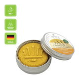 Glanzshampoo, THOMA Naturseifen-Manufaktur, mit Honig und Weizenkeimöl, 55 g, Aludose, Haarpflege - luterne.shop