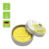 Zitronen-Shampoo – vegan, THOMA Naturseifen-Manufaktur, hilft bei leicht fettendem Haar, 55 g, Aludose, Haarpflege - luterne.shop