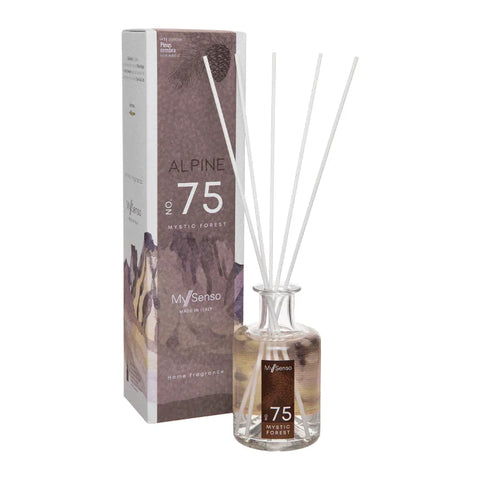 Alpine Diffuser 200 ml N°75 Mystic Forest, My Senso, 100% natürlich, Raumduft, inkl. 5 Faserstäbchen, Duftstäbchen - luterne.shop