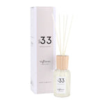 Diffusor Premium N°33 Sandalwood 100 ml, My Senso, 100% natürlich, inkl. 5 Duftstäbchen