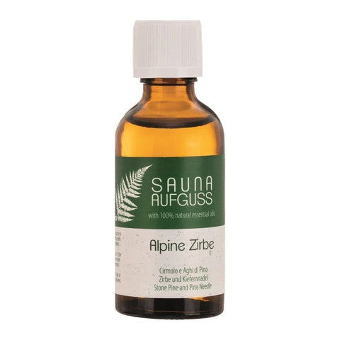 Sauna Aufguss Öl - Alpine Zirbe, My Senso, 100% natürliche ätherische Öle, 50 ml, Saunaduft - luterne.shop