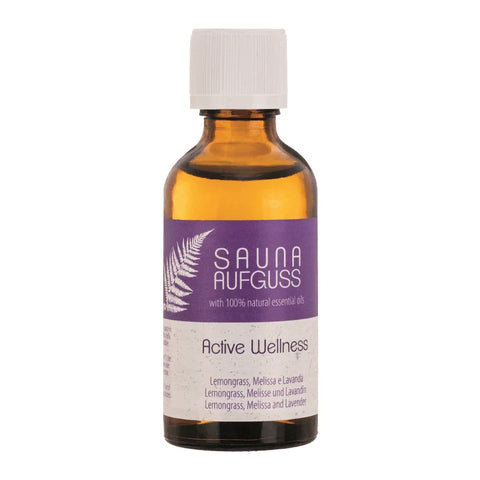 Sauna Aufguss Öl - Active Wellness, My Senso, 100% natürliche ätherische Öle, 50 ml, Saunaduft - luterne.shop
