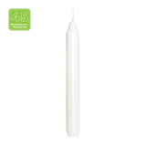 Bistro-Kerzen, Weiß, BOLSIUS, 21,3/180 mm, Brenndauer ca. 6h, Box mit 45 Stück, Haushaltskerzen - luterne.shop