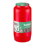 Kompositionsöllicht Nr. 7, Rot, BOLSIUS, 30% Ölgehalt, 140/67 mm, Brenndauer ca. 85h, Karton mit 24 Stück, Grabkerzen - luterne.shop