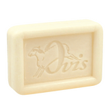 Ovis Schafmilchseife Wiesenduft, 100% Bio, für die tägliche Dusche, eckig, 100 g