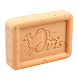 Ovis Schafmilchseife Aprikose, 100% Bio, für die tägliche Dusche, eckig, 100 g