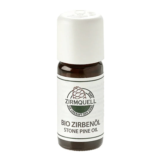 Bio-Zirbenöl Zirmquell, Ovis Schafmilchseife, 100% natürlich, mit naturreinen ätherischen Ölen, 10 ml