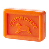 Ovis Schafmilchseife Sanddorn, 100% Bio, für die tägliche Dusche, eckig, 100 g - luterne.shop