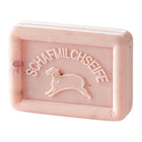 Ovis Schafmilchseife Rose-Lavendel, 100% Bio, für die tägliche Dusche, eckig, 100 g - luterne.shop