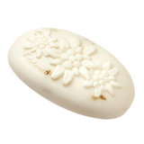 Ovis Schafmilchseife Edelweiß, 100% Bio, oval, 110 g, verpackt