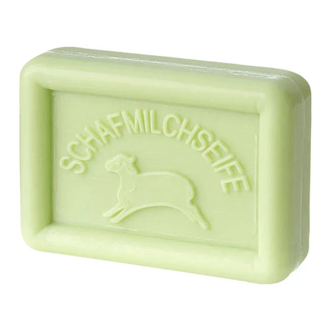 Ovis Schafmilchseife Maiglöckchen, 100% Bio, für die tägliche Dusche, eckig, 100 g - luterne.shop