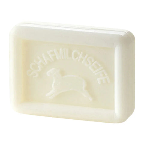 Ovis Schafmilchseife mild & rein, 100% Bio, für die tägliche Dusche, eckig, 100 g - luterne.shop