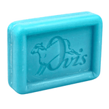 Ovis Schafmilchseife Totes-Meer-Salz, 100% Bio, für die tägliche Dusche, eckig, 100 g