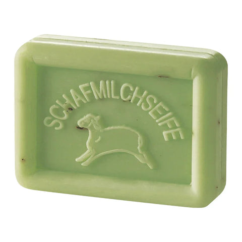Ovis Schafmilchseife Rosmarin-Orange, 100% Bio, durchblutungsfördernd, entzündungshemmend, für die tägliche Dusche, eckig, 100 g - luterne.shop