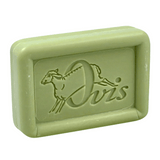 Ovis Schafmilchseife Rosmarin-Orange, 100% Bio, durchblutungsfördernd, entzündungshemmend, für die tägliche Dusche, eckig, 100 g