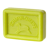 Ovis Schafmilchseife Gurke-Limette, 100% Bio, für die tägliche Dusche, eckig, 100 g - luterne.shop