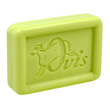 Ovis Schafmilchseife Eisenkraut, 100% Bio, für die tägliche Dusche, eckig, 100 g, verpackt